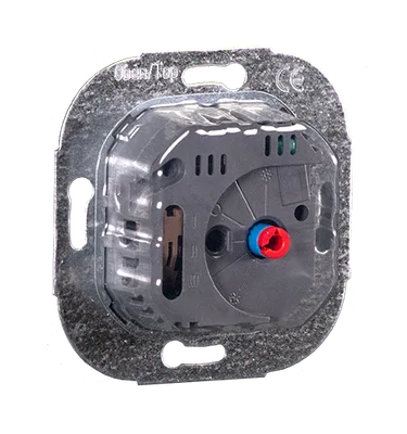 Alre RTBSU-401.262#00 Room thermostat, flush-mounted, 24V AC/V DC, NC contact, heating display, on/off switch, night-time reduction