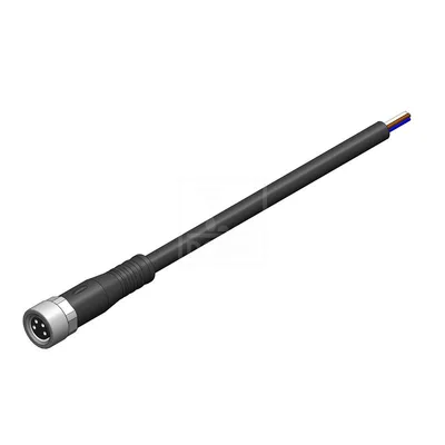 Dopag 22034560 Cable socket M8 4-pole straight 10m