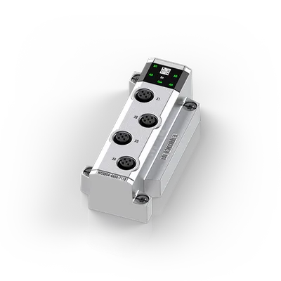 Beckhoff MO3204-6666-1112 I/O module, 4-channel analog input, temperature, RTD/TC, 16 bit, 1 ksps, M12