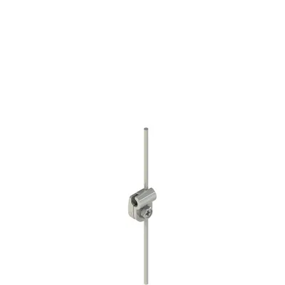 Pizzato VN A00LE Metal revolving lever with adjustable stainless steel rod diameter 3x125 mm