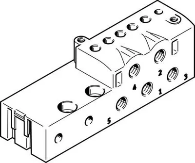 Festo MHA2-AS-5-M5 Bağlantı Plakası|Taban Plakası