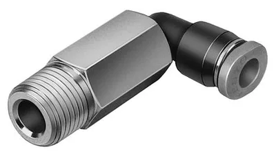 Festo QSMLL-1/8-4 L-Uzun-Çabuk Bağlantı Rakoru