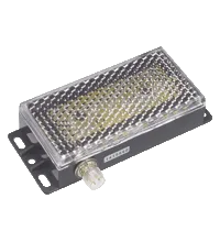 Pepperl+Fuchs REF-HEATER120 Reflector, rectangular 120 mm x 51 mm, mounting holes, heatable 24 V DC