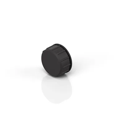 Beckhoff ZS5000-0041 blanking plug, 7/8", plastic, black, IP65/67, with inner thread for 7/8" plug