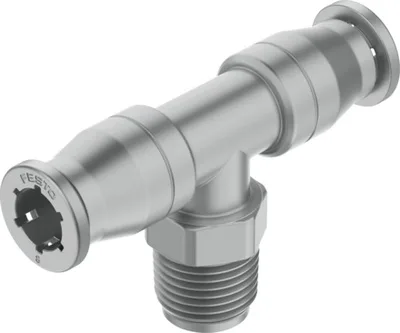 Festo CRQST-1/4-8 T-Çabuk Bağlantı Rakoru