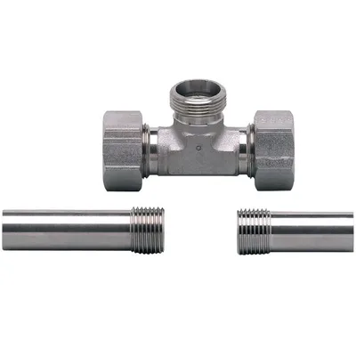 IFM T-PIECE G1/2-18-G1/2 Konik yüzüklü bağlantı parçalı T-parça