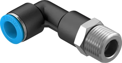 Festo QSLL-1/2-12 L-Uzun-Çabuk Bağlantı Rakoru