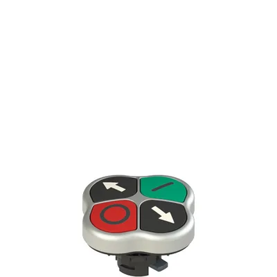 Pizzato E2 1PQFA9QAAD Quadruple pushbutton