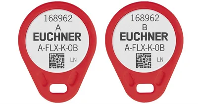 Euchner A-FLX-K-0B-RD-V02-168962 Key A-FLX-K-0B FlexFunction, 2 keys per packaging unit
