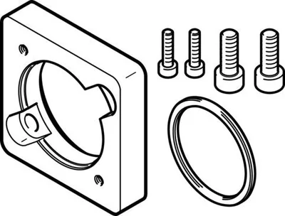 Festo EAMF-A-38A-40P Motor flanşı
