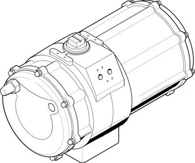 Festo DAPS-2880-090-R-F16 Döner Silindir|çeyrek dönüşlü aktüatör