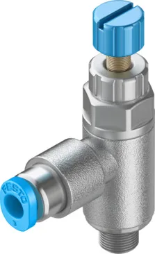 Festo GRLA-M5-QS-3-RS-D Tek yönlü akış kontrol valfleri