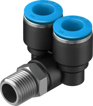 Festo QSYL-1/4-10 Y-Çabuk Bağlantı Rakoru