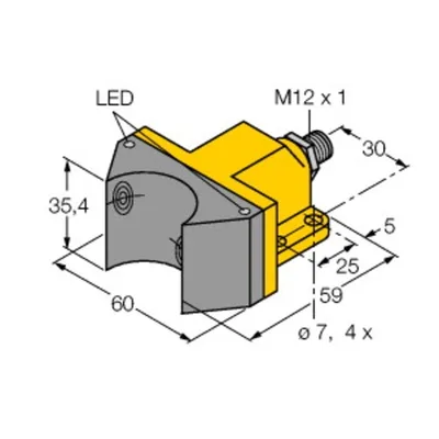 Turck NI4-DSU35-2Y1X2-H1140