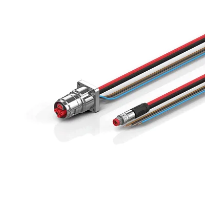 Beckhoff ZK7624-BQ00-0xxx B17, ECP cable, PUR, 4 x 15 mm² + (1 x 4 x AWG22), drag chain suitable, key 2 (user-defined voltage)