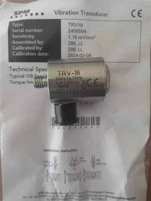 SPM Instrument TRV-18 Titreşim Dönüştürücü