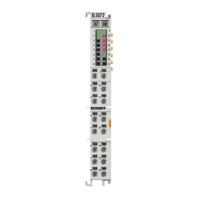 Beckhoff EL5072 EtherCAT Terminal, 2-channel displacement sensor interface, inductive, LVDT, RVDT, half bridge