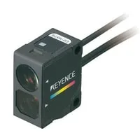 Keyence CZ-H37S Reflective Sensor Head with Shine Cancellation, Small Spot