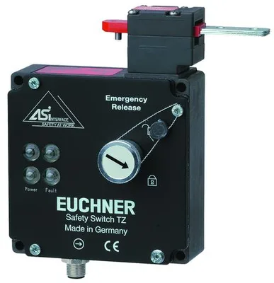 Euchner TZ1LE024SEM4AS1-C1937 Safety switch TZ ASi, plug connector M12, emergency release (closed-circuit current principle)