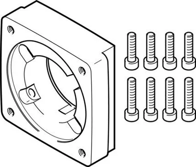 Festo EAMF-A-48A-80P Motor flanşı