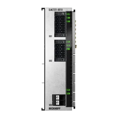 Beckhoff ELM7221-0010 EtherCAT Terminal, 1-channel motion interface, servomotor, 48 V DC, 8 A, OCT