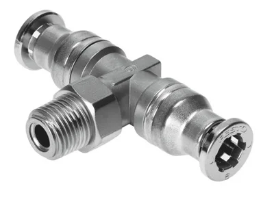 Festo CRQST-1/2-16 T-Çabuk Bağlantı Rakoru