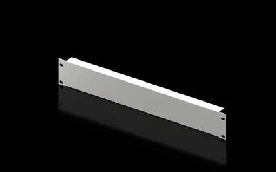 Rittal DK 7157.035 DK Kör panel, 19", 1,5U, 2'li pk, RAL 7035