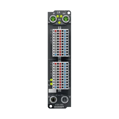 Beckhoff EP2816-0003 EtherCAT Box, 16-channel digital output, 24 V DC, 05 A, IP20 connector