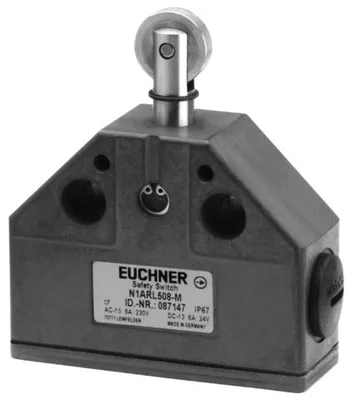 Euchner N1ARL502-M Precision single limit switch N1A, extended roller plunger