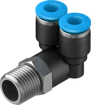 Festo QSYL-1/4-6 Y-Çabuk Bağlantı Rakoru
