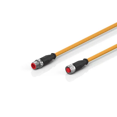 Beckhoff ZK4000-6261-0xxx Motor connection cable 05 mm² with M12 plug, drag-chain suitable
