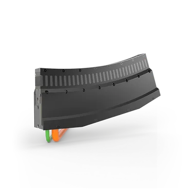 Beckhoff AT2026 Motor module, -225° curved segment, with connection cables for infeed