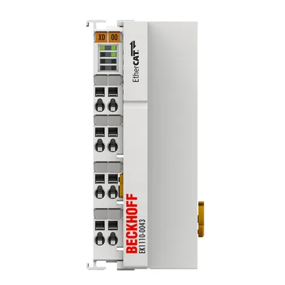 Beckhoff EK1110-0043 EtherCAT EJ coupler, CX and EL terminal connection