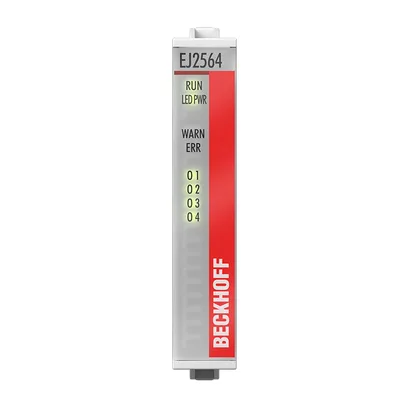 Beckhoff EJ2564 EtherCAT plug-in module, 4-channel LED output, 5…48 V DC, 4 A, RGBW, common anode