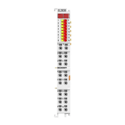 Beckhoff EL2838 EtherCAT Terminal, 8-channel digital output, 24 V DC, 2 A, with channel diagnosticsNew