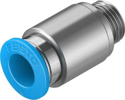 Festo QS-G1/8-8-I-100 Çabuk Bağlantı Rakoru