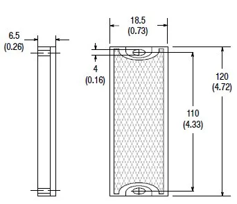 Allen Bradley 92-107 Reflectors for Photo Sensor