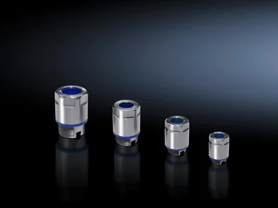 Rittal HD 2410.131 HD Cable gland, stainless steel 14305, size: M25x1,5, for cables Ø 12-17 mm, EMC version