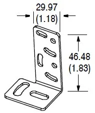Allen Bradley 60-BKTL-SS Photoelectric Accessories