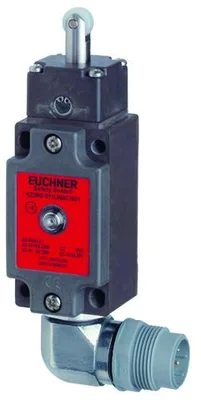 Euchner NZ2RG-511L060C1631 Safety switch NZRG, roller plunger, plastic roller ø 12 mm, plug connector SR6