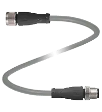 Pepperl+Fuchs V1-G-2M-PUR-V1-G-Y301706 Connecting cable, M12 to M12, PUR cable 3-pin