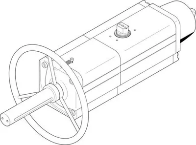 Festo DAPS-0480-090-RS4-F14-MW Döner Silindir|çeyrek dönüşlü aktüatör