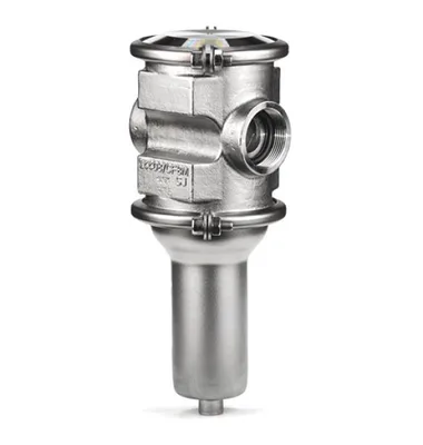 Mankenberg 6355056VA-1 Back pressure regulator UV55 G2 PN20 1-4 bar KVS 2,4 m3/h Stainless steel EPDM