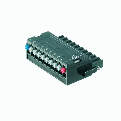 Weidmüller BL-I/O 3.50/10F PNP LED SN BK BX