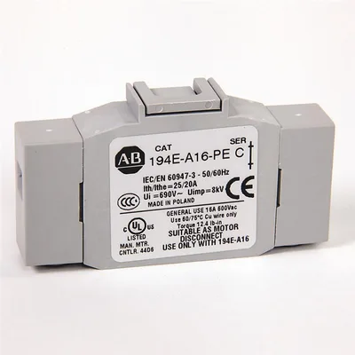 Allen Bradley 194E-A16-PE 194E Earthing-Grounding Terminal