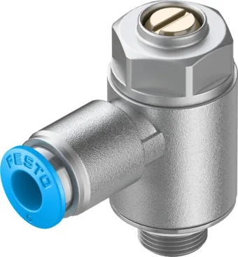 Festo GRLA-1/8-QS-6-MF-D Tek yönlü akış kontrol valfleri