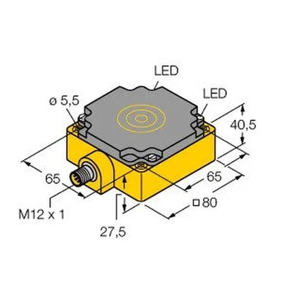 Turck NI75U-CP80-AP6X2-H1141