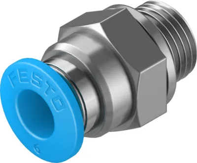 Festo QS-G1/8-6-100 Çabuk Bağlantı Rakoru