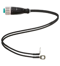 Pepperl+Fuchs V1-GY-1M/3M-PUR-TAP Y connection cable M12 socket straight A-coded 4-pin, PUR 2x single cores
