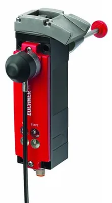 Euchner CET3-AR-CRA-CH-50F-SG-C2290-110905 Non-contact safety switch CET-AR-, M12, with wire front release (bowden) and escape release